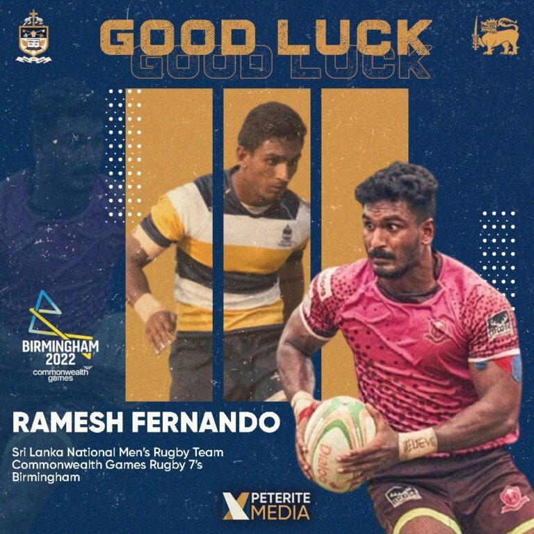 Congratulations to Peterites Ramesh Fernando and Aralanka Peiris – Representing Sri Lanka at the 2022 Commonwealth Games in Birmingham, UK