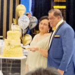 Fantastic night at Reg and Dawn's 50th wedding anniversary at the Lincoln of Toorak in Melbourne - by Trevine Rodrigo