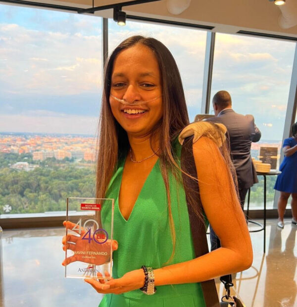 Shavini Fernando ( Entrepreneur | VR Designer & Developer | TedX Speaker | Member of Mindshare ) - Selected for the Washington Business Journal 40 under 40 class of 2022