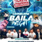 Swinburne Sri Lankan Students Association Presents – Swinburn Baila Night – Friday 8th July 2022( Melbourne event)