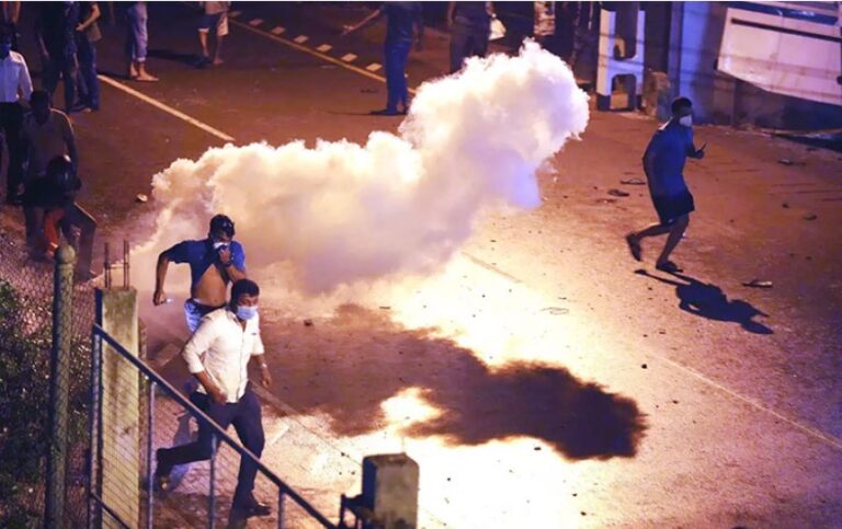 Tear Gas: What you need to know- By Prof.Kirthi Tennakone