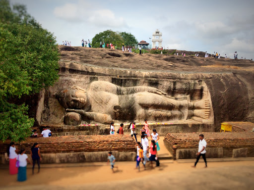 Thanthirimale Rajamaha Viharaya - location of pre-historic frescoes - By Arundathie Abeysinghe