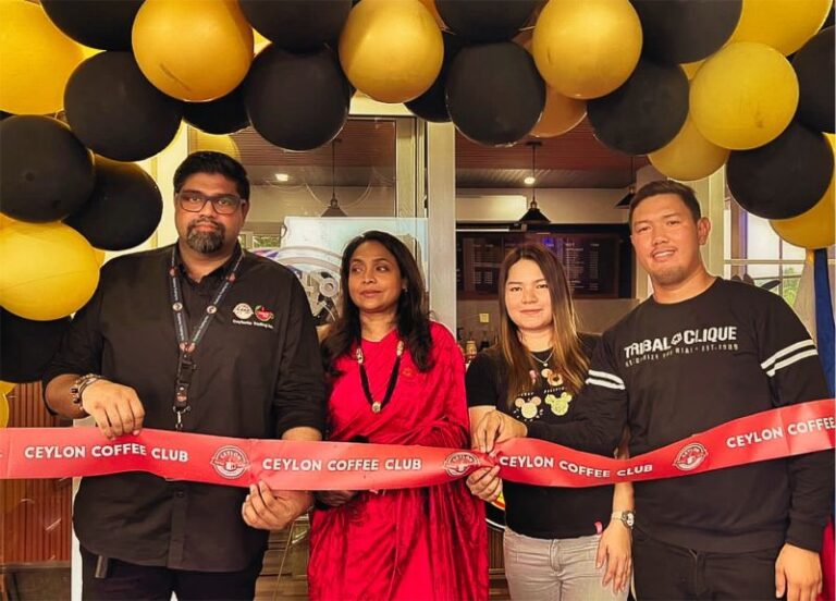 The newest CEYLON COFFEE CLUB branch ceremoniously declared open in Bataan – by Minodh De Sylva