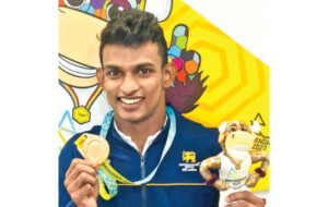 Army corporal Dilanka wins first medal for Lanka