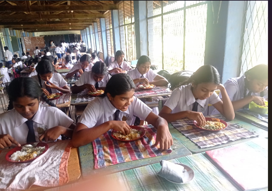 Free lunch for children at five Kamburupitiya schools