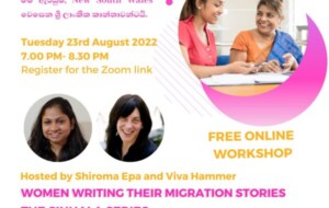 women writing their migration stories the sinhala series