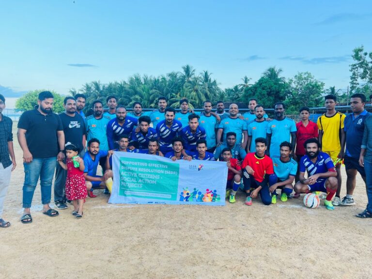 Supporting Effective Dispute Resolution project successfully completes phase 1 of implementing Active Citizens programme