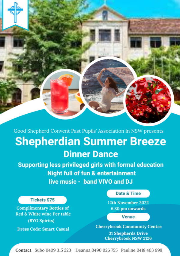 Shepherdian Summer Breeze Dinner Dance