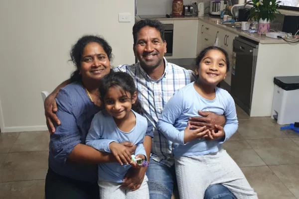 Tamil asylum seeker family the Nadesalingams granted permanent visas after four-year battle - By Tobias Loftus