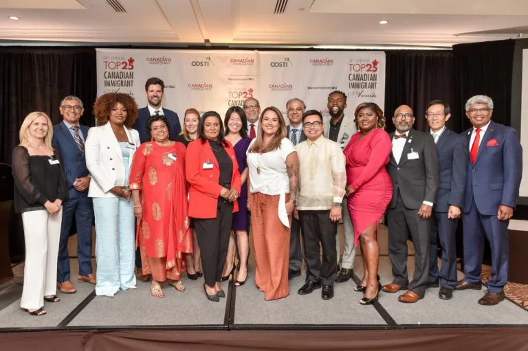 Photo highlights from the Top 25 Canadian Immigrant Awards – By  George Pimentel