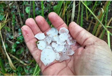 A hailstorm at Dankotuwa – By GEORGE BRAINE