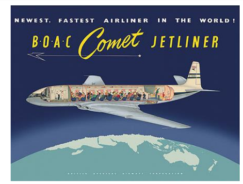 DE HAVILLAND COMET 1: THE FIRST JET AIRLINER FLIGHT TO CEYLON, IN 1952