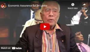 Economic assurance for Sri Lanka - By Dr Harold Gunatillake