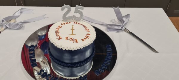 CSA 25th Anniversary Cake scaled