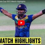 India vs Sri Lanka - asia cup