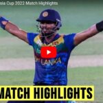India vs Sri Lanka - asia cup