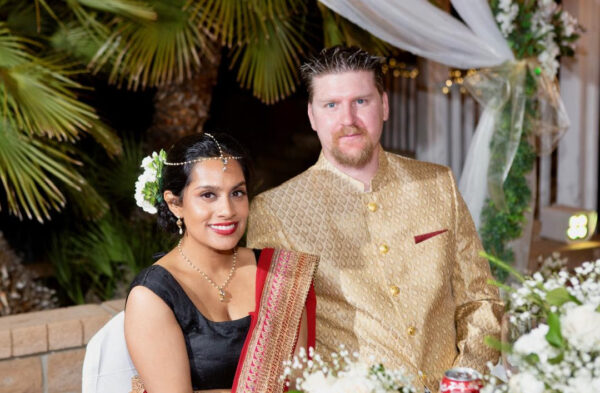 Shani Ekanayake and Rory Anderson Celebrate their Marriage in Palmdale, Ca.