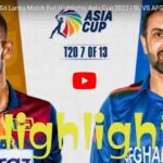 Sri Lanka vs Afghanistan - Asia Cup