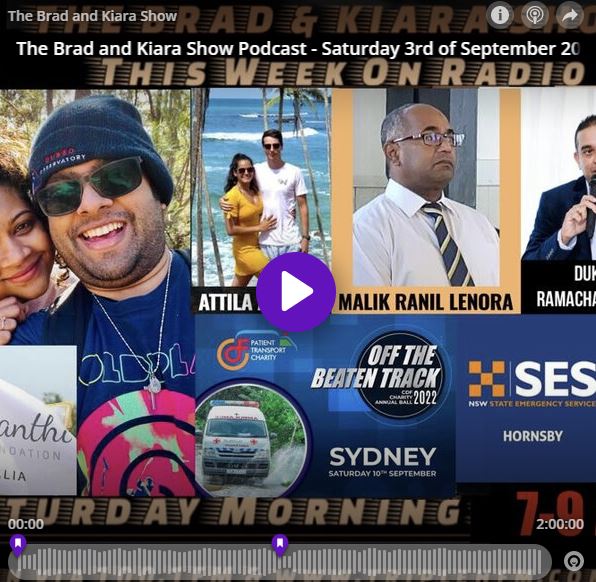 The Brad and Kiara Show Podcast Saturday 3rd of September 2022