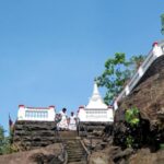 The Dagaba occupies the highest place in the rock boulder