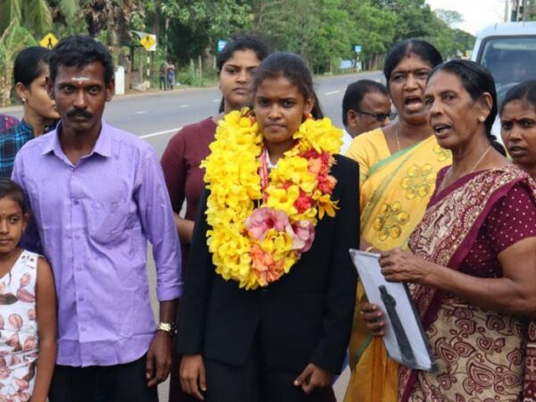 Vijitha honoured for clinching gold - By Rasadi Gamage - Vavuniya