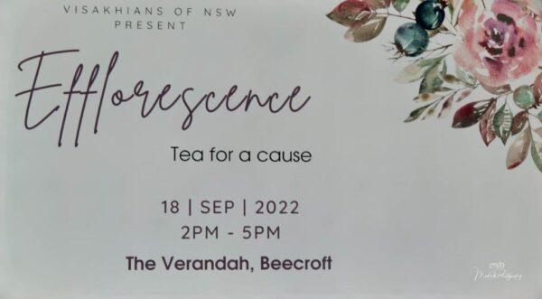 Visakhians of NSW Present - High Tea "Efflorescence a Tea for a Cause" - Photos by Mahal Selvadurai of MahalsPhotography