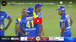 Sri Lanka Legends vs India Legends | Road Safety World Series Season 1 | Colors Cineplex