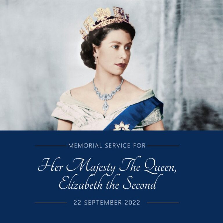 Today, we reflect on the life and service of Her Majesty The Queen, Elizabeth the Second with a National Memorial Service at Parliament House, Canberra. – By Australian Government