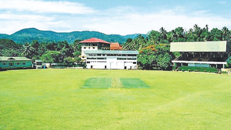 Asgiriya grounds, the only international Test venue in Kandy-By Hafiz Marikar