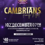 Cambrian Family Night December 2022 - Friday 2, 7.00 pm (Melbourne)