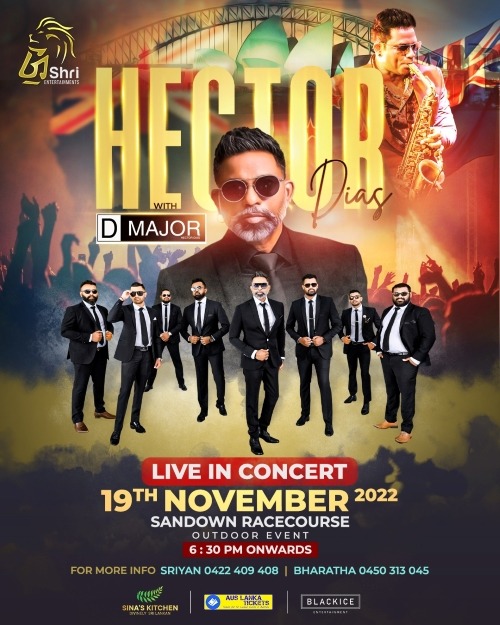 Hector Dias With D Major Concert Sat 19 Nov 2022 6 30 PM 10 30 PM 