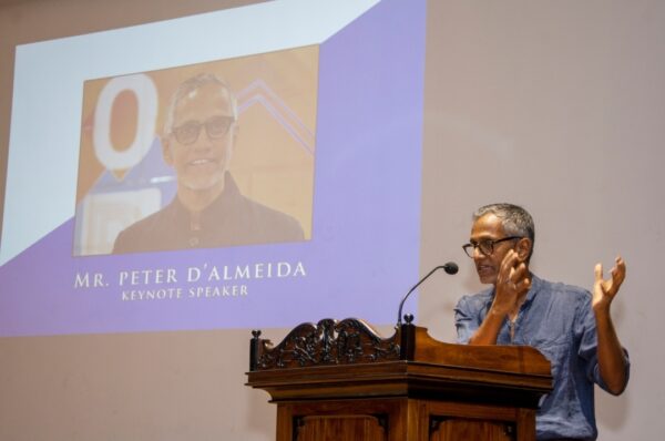 The launching of the book “Noel Crusz’s Little Bike Lost”