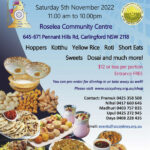 Sinhalese Cultural Centre - Sri Lankan Food Fair - Spring 2022 on Saturday the 5th November
