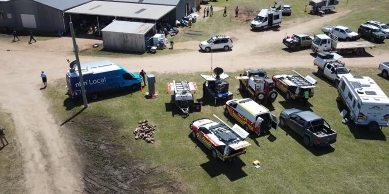 Fire and Rescue NSW establishes crucial telecommunications for people of Eugowra – VIDEO  Eugowra