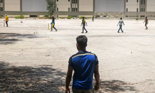 How car-park cricket in Lebanon gives Sri Lankan migrant workers an escape - By Emma John