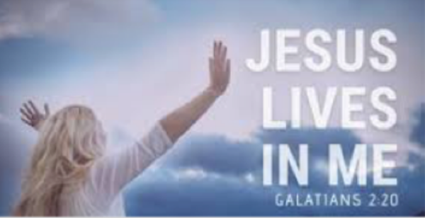 Jesus is living in me