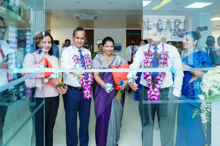 Vision Care opens latest branch at Medihelp Hospital in Athurugiriya