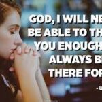 Why is giving thanks to God important
