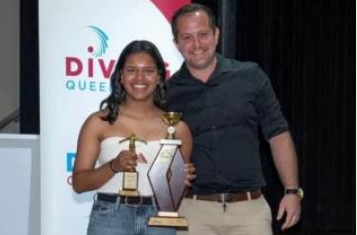 Teesha Manage Wins the Diver of the Year Queensland Award