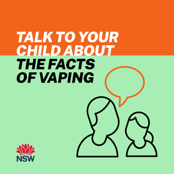 Talk to your child about the facts of vaping