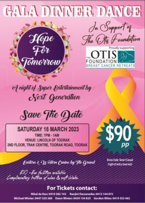 Fund Raiser for Otis Foundation