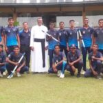 Holy Cross College team