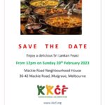 KKCF - Sri Lankan Feast - Melbourne Event
