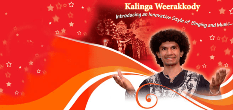Kalinga Weerakkody – Introducing an Innovative Style of Singing & Music