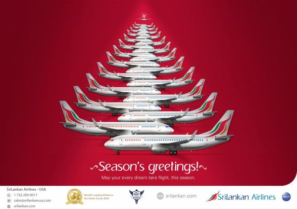 Season's Greetings from SriLankan Airlines - USA