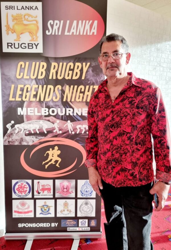 The launch of Sri Lanka Rugby legends,