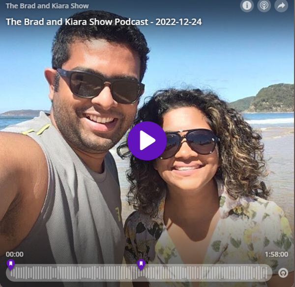 The Brad and Kiara Show Podcast - 2022-12-24