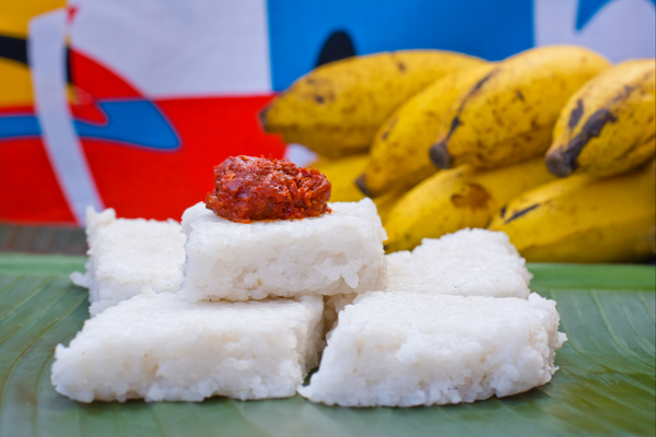 Sri Lanka New Year Food  – Milk rice and Lunu Miris recipe By Nadeeka – eLanka