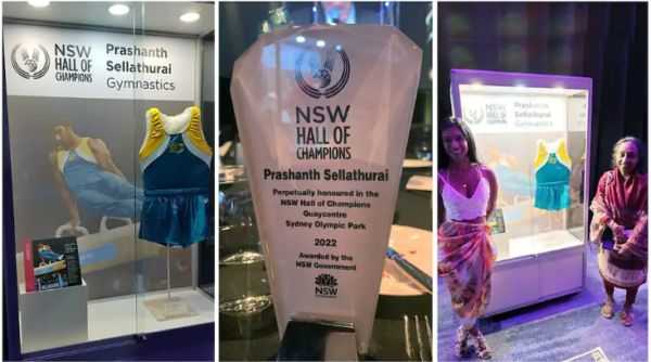 Prashanth Sellathurai is inducted into the NSW Hall of Champions - By Kulasegaram Sanchayan