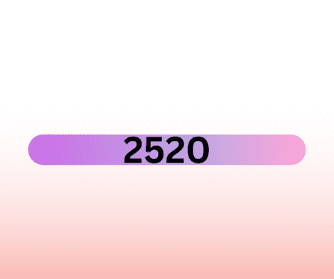 The number 2520